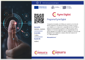 TGC MEDIOAMBIENTE beneficiario del Programa Pyme Digital de la Cámara de Tui